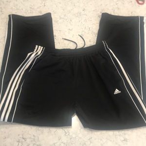 Men’s adidas track pant, black XL